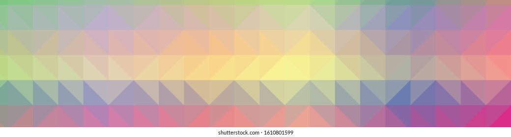 Abstract Trianglify gradient Generative Art background illustration