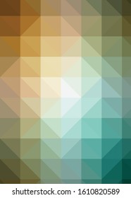 Abstract Trianglify gradient Generative Art background illustration