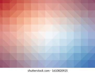 Abstract Trianglify gradient Generative Art background illustration
