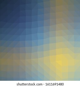 Abstract Trianglify gradient Generative Art background illustration