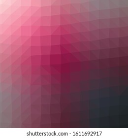 Abstract Trianglify gradient Generative Art background illustration