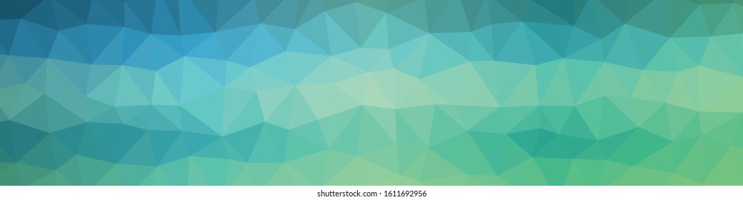 Abstract Trianglify gradient Generative Art background illustration