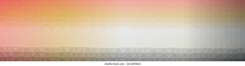 Abstract Trianglify gradient Generative Art background illustration