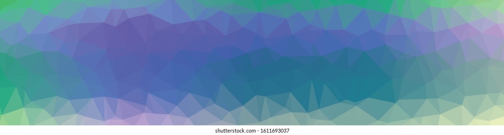 Abstract Trianglify gradient Generative Art background illustration