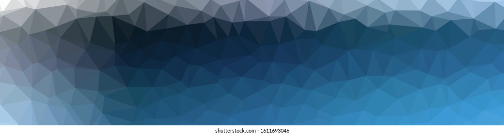 Abstract Trianglify gradient Generative Art background illustration