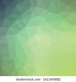 Abstract Trianglify gradient Generative Art background illustration