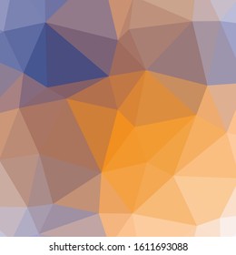 Abstract Trianglify gradient Generative Art background illustration