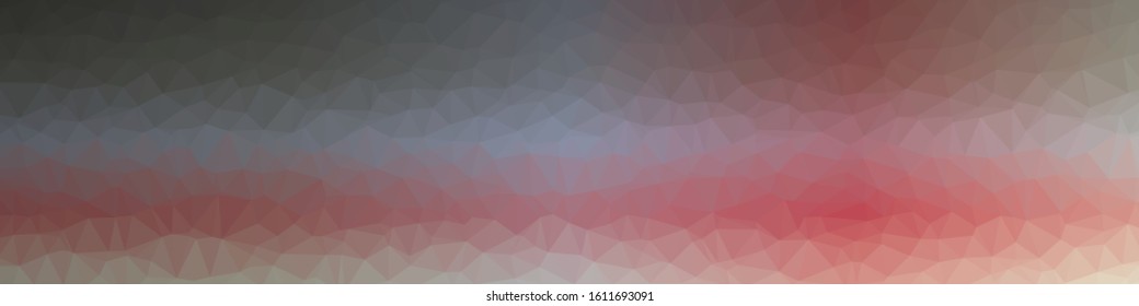 Abstract Trianglify gradient Generative Art background illustration