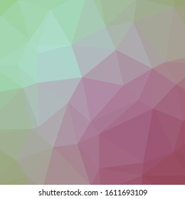 Abstract Trianglify gradient Generative Art background illustration