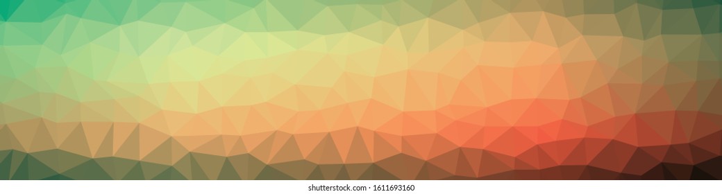 Abstract Trianglify gradient Generative Art background illustration