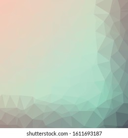 Abstract Trianglify gradient Generative Art background illustration