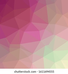 Abstract Trianglify gradient Generative Art background illustration