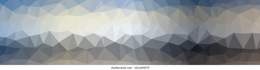 Abstract Trianglify gradient Generative Art background illustration