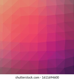 Abstract Trianglify gradient Generative Art background illustration