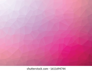 Abstract Trianglify gradient Generative Art background illustration