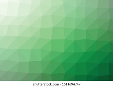 Abstract Trianglify gradient Generative Art background illustration