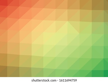 Abstract Trianglify gradient Generative Art background illustration
