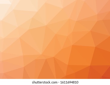Abstract Trianglify gradient Generative Art background illustration