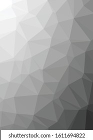 Abstract Trianglify gradient Generative Art background illustration