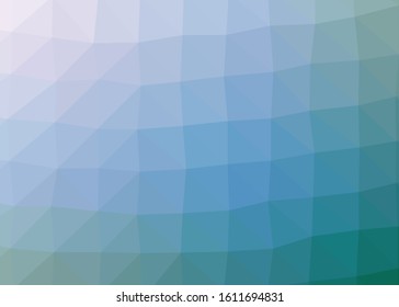 Abstract Trianglify gradient Generative Art background illustration