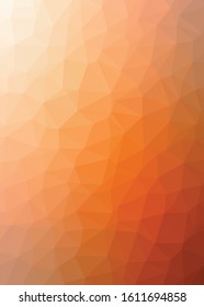 Abstract Trianglify gradient Generative Art background illustration