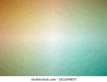Abstract Trianglify gradient Generative Art background illustration