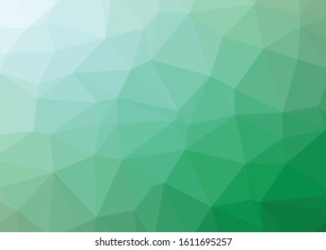 Abstract Trianglify gradient Generative Art background illustration