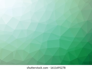 Abstract Trianglify gradient Generative Art background illustration