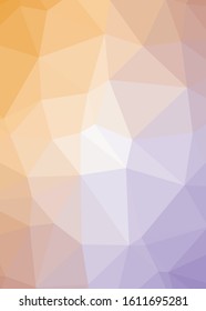 Abstract Trianglify gradient Generative Art background illustration
