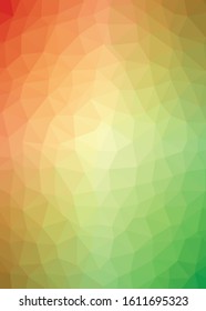 Abstract Trianglify gradient Generative Art background illustration