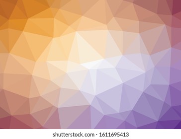Abstract Trianglify gradient Generative Art background illustration