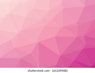 Abstract Trianglify gradient Generative Art background illustration