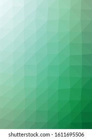 Abstract Trianglify gradient Generative Art background illustration