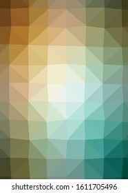 Abstract Trianglify gradient Generative Art background illustration