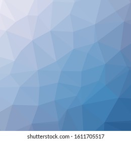 Abstract Trianglify gradient Generative Art background illustration