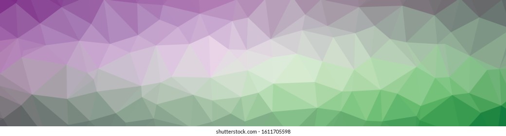 Abstract Trianglify gradient Generative Art background illustration