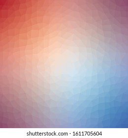 Abstract Trianglify gradient Generative Art background illustration