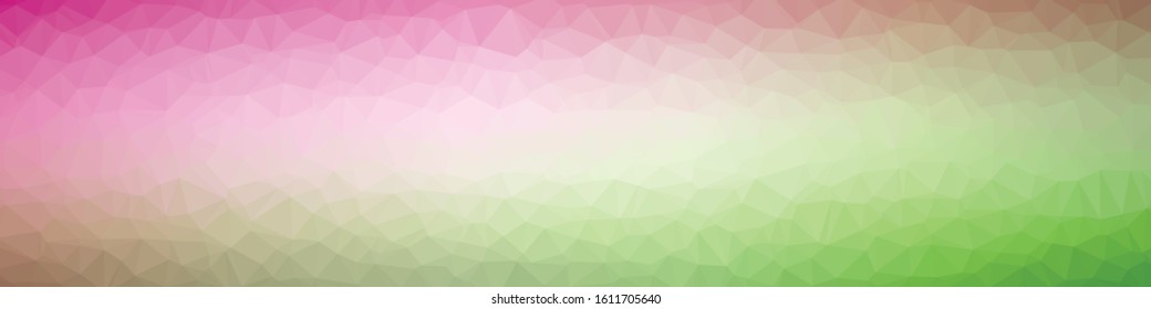Abstract Trianglify gradient Generative Art background illustration