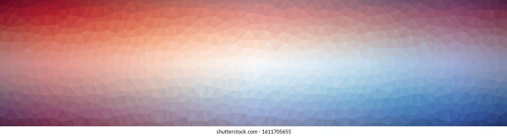 Abstract Trianglify gradient Generative Art background illustration