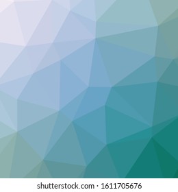 Abstract Trianglify gradient Generative Art background illustration