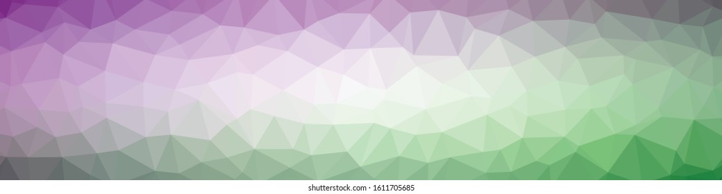 Abstract Trianglify gradient Generative Art background illustration