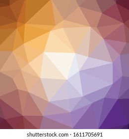 Abstract Trianglify gradient Generative Art background illustration