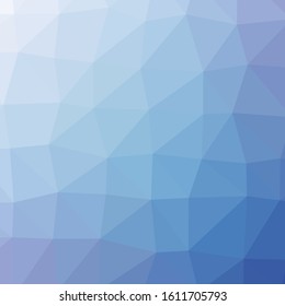 Abstract Trianglify gradient Generative Art background illustration
