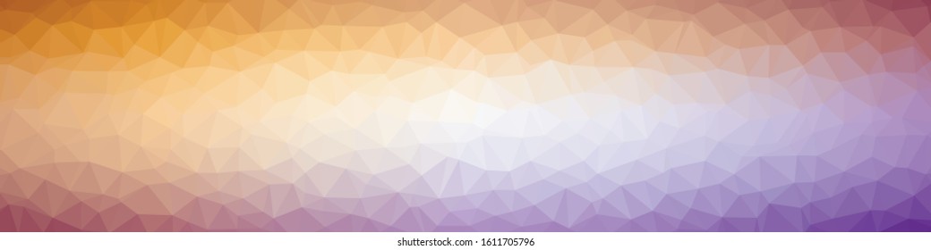 Abstract Trianglify gradient Generative Art background illustration