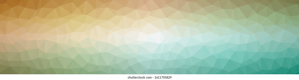 Abstract Trianglify gradient Generative Art background illustration