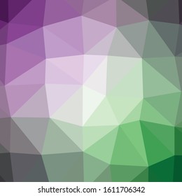 Abstract Trianglify gradient Generative Art background illustration