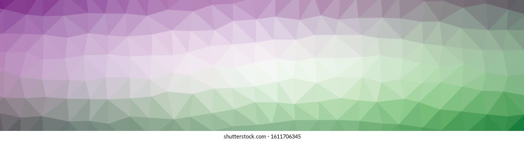Abstract Trianglify gradient Generative Art background illustration