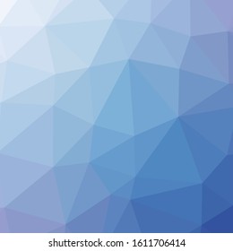 Abstract Trianglify gradient Generative Art background illustration
