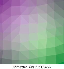Abstract Trianglify gradient Generative Art background illustration