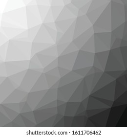 Abstract Trianglify gradient Generative Art background illustration